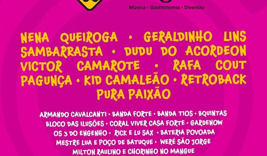 🎶 Vitória Régia 2025 celebra cultura e solidariedade com shows gratuitos em Casa Forte 🎵