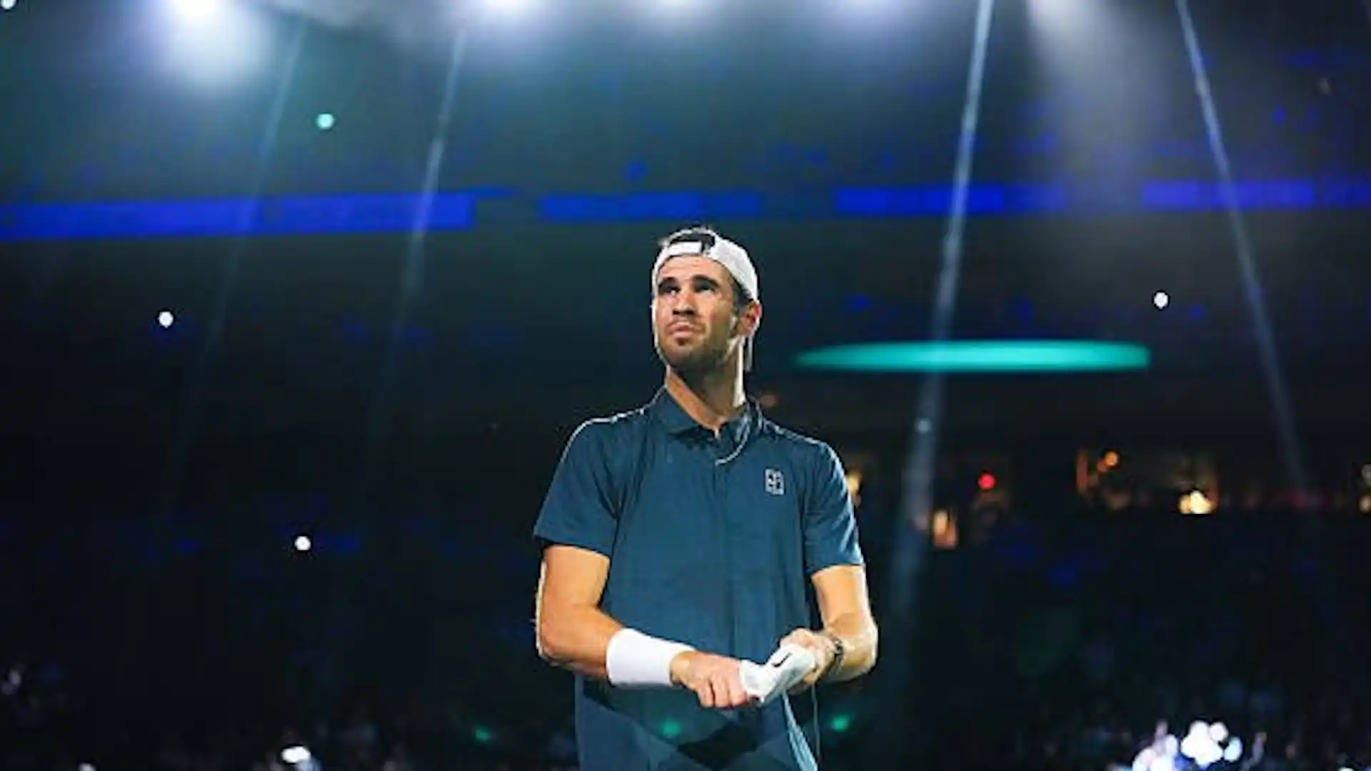 Karen Khachanov confidently began his campaign at the Paris Masters by crushing Ethan Quinn