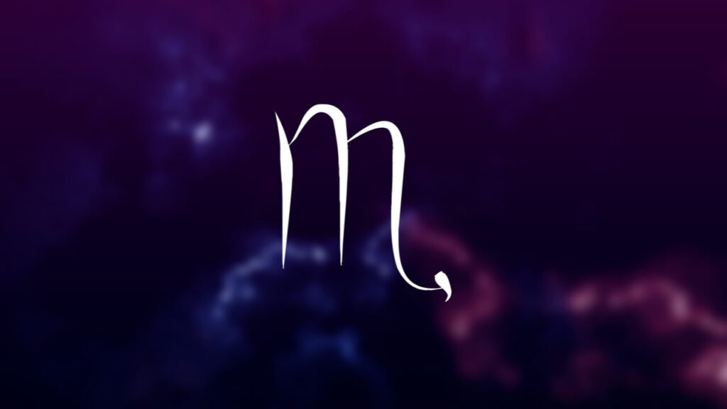 imagem do simbolo de escorpiao