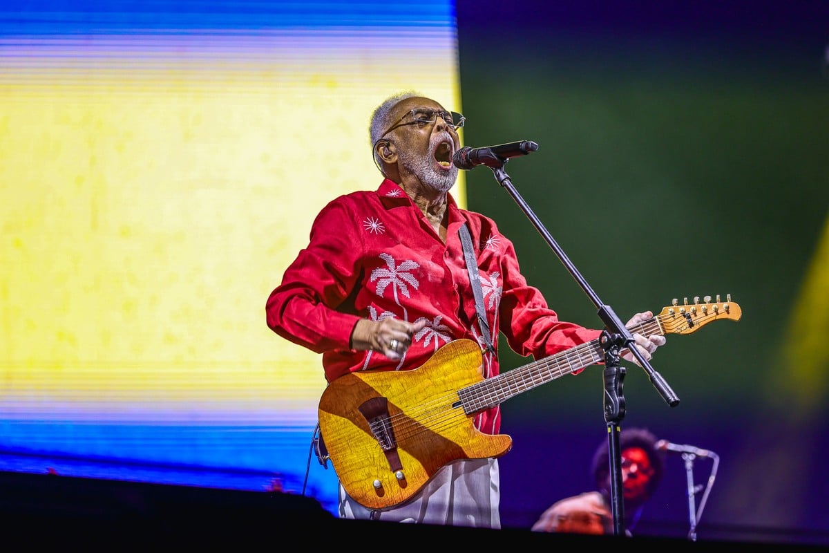 Gilberto Gil anuncia último show da turnê Tempo Rei; saiba onde e quando será