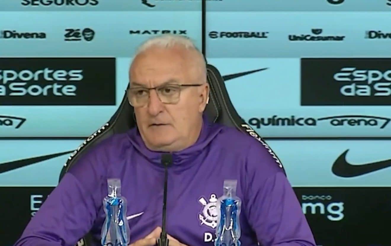 Dorival Jr é quem comanda o Corinthians. Foto: Reprodução