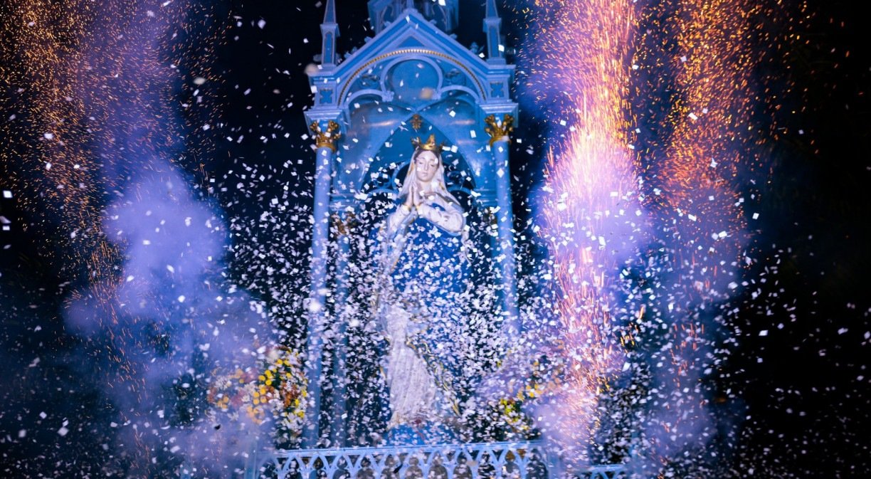 domingo terá missas, caminhada e shows culturais; confira programação completa