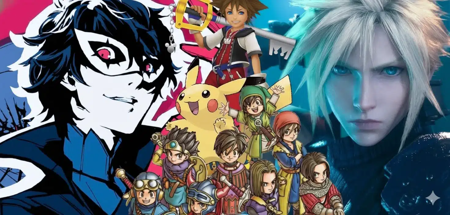 Lista mostra as séries japonesas mais vendidas no mundo dos games