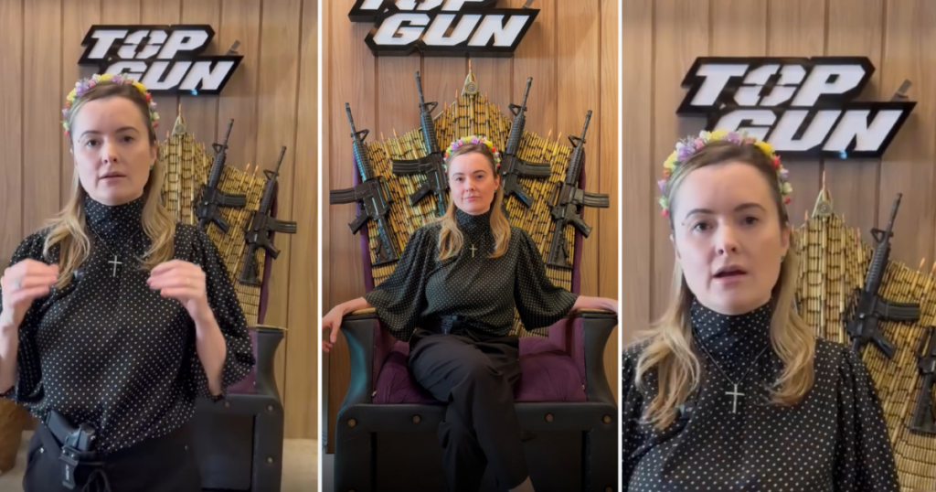 “Game of Santa Catarina”: deputada aparece cercada por fuzis