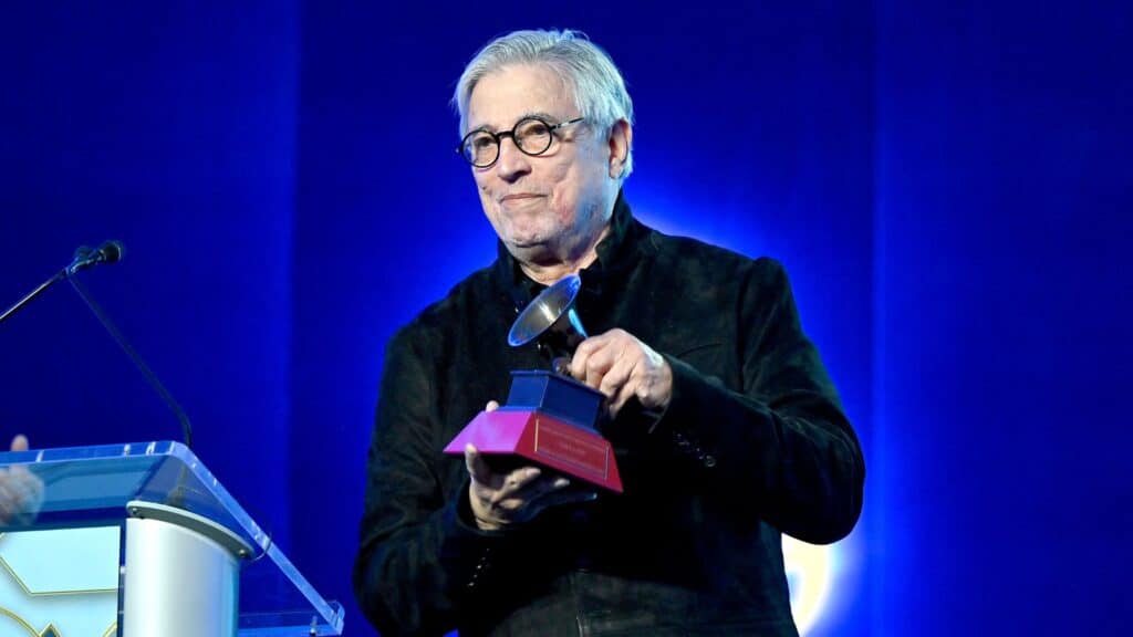 Ivan Lins no 26° Grammy Latino, em 2025 (Foto: David Becker/Getty Images for The Latin Recording Academy)
