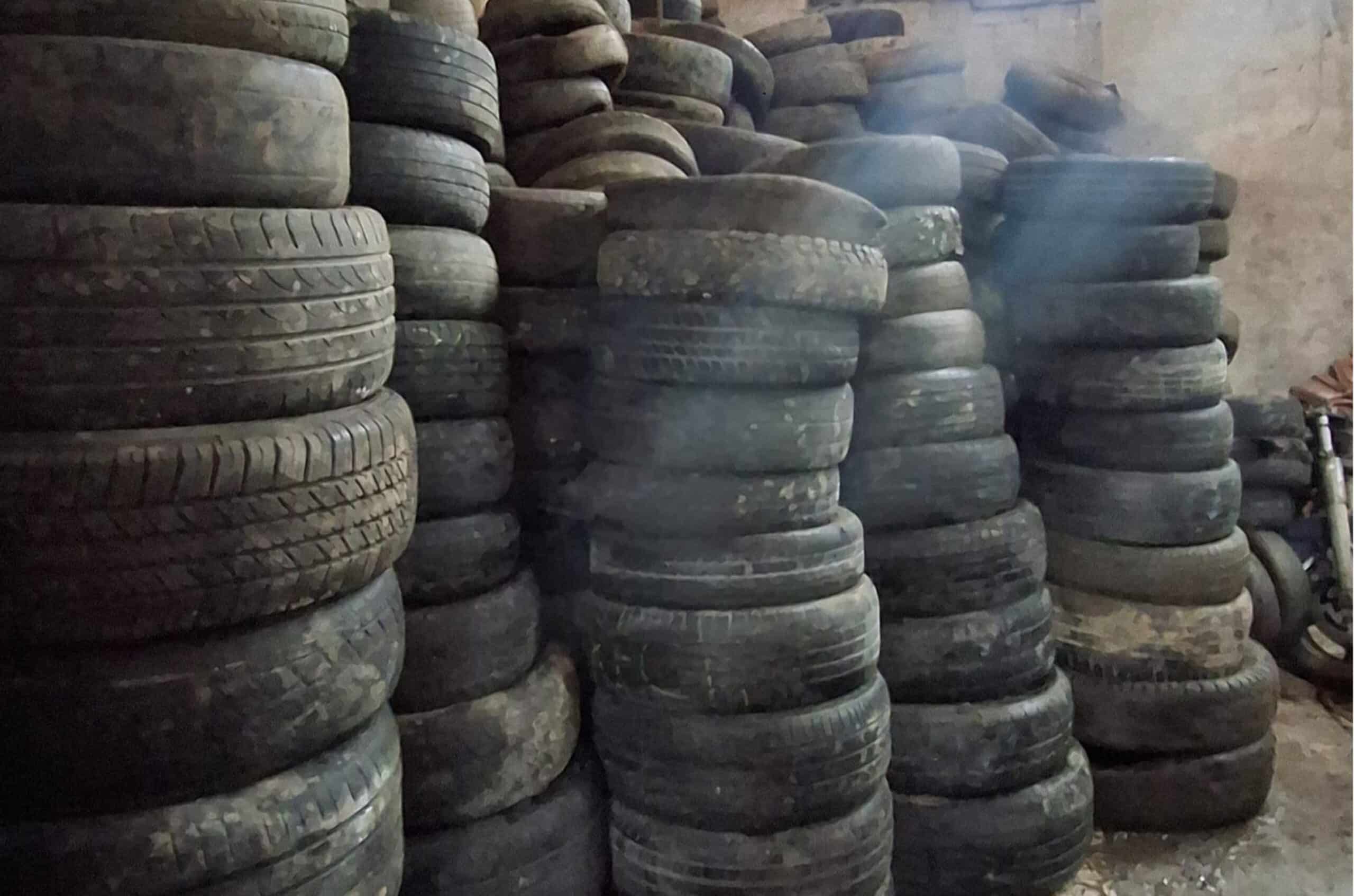 FLAMA recolhe 12 toneladas de pneus usados em ação ambiental em Laguna