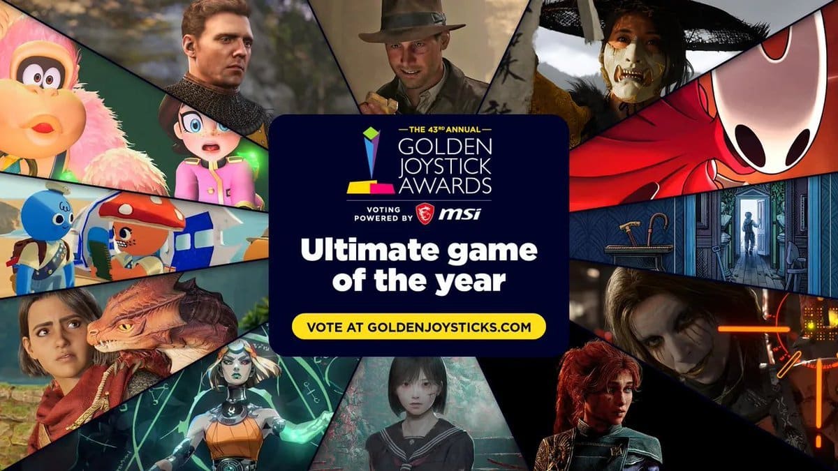 Golden Joystick Awards revela lista final para Jogo do Ano