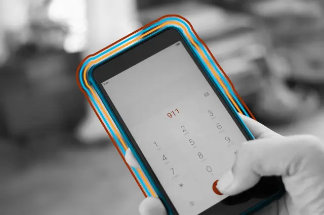Ligando para o 911 no celular