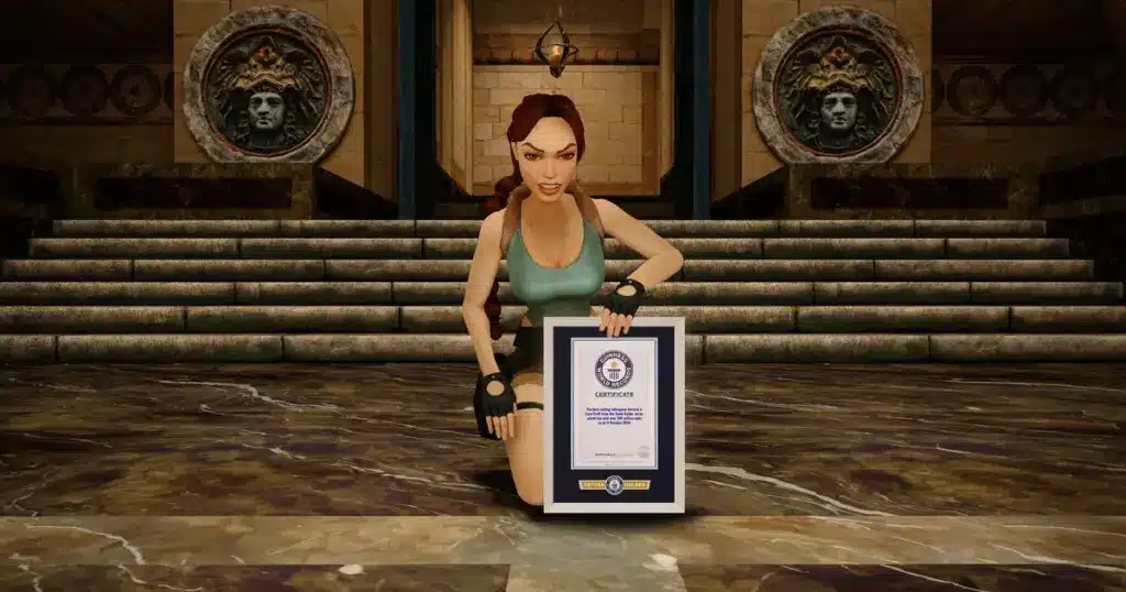 Lara Croft é a heroína de videojogos mais popular de todos os tempos