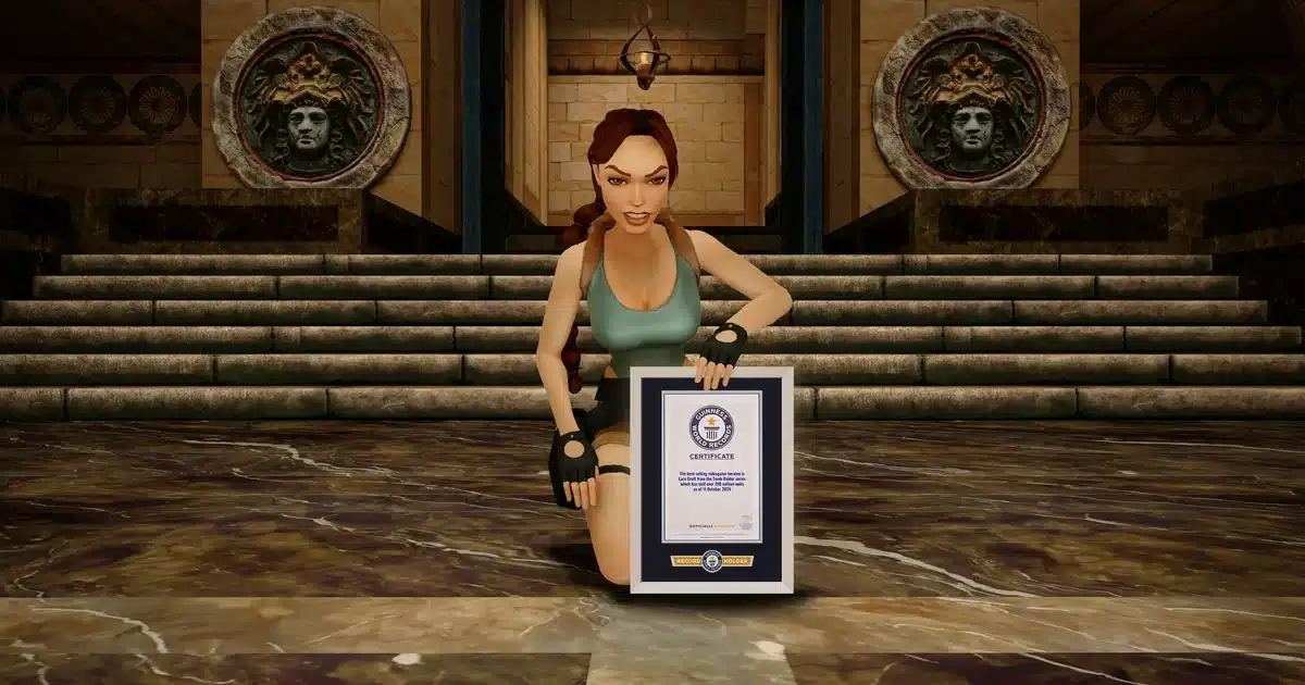 Lara Croft é a heroína de videojogos mais popular de todos os tempos