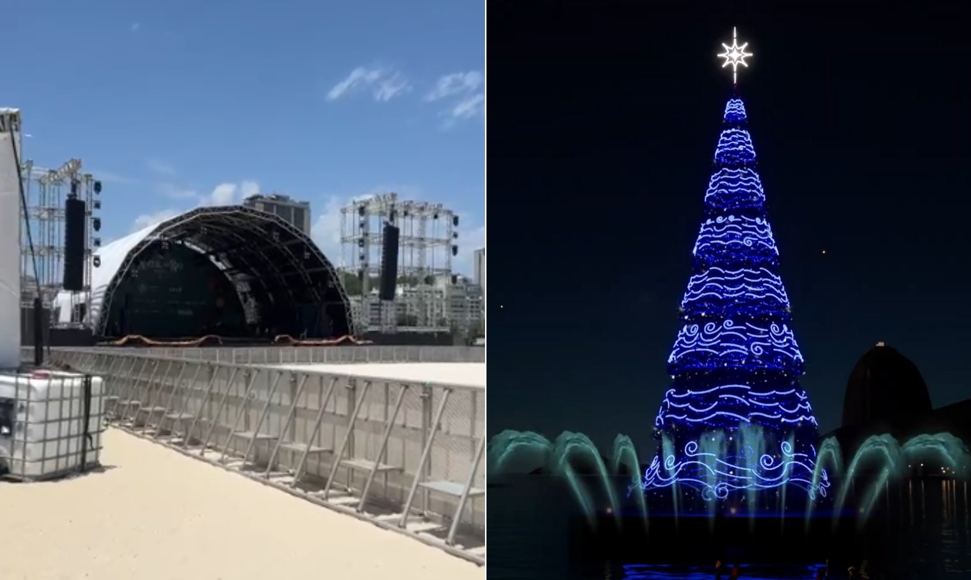 confira detalhes da inauguração da Árvore de Botafogo