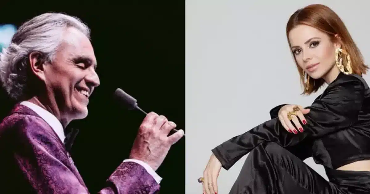 Sandy se apresentará com italiano Bocelli em shows em São Paulo