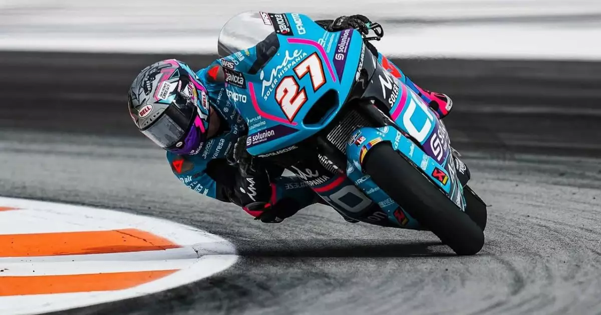 Holgado garante a pole em Valência; Moreira larga em 9º