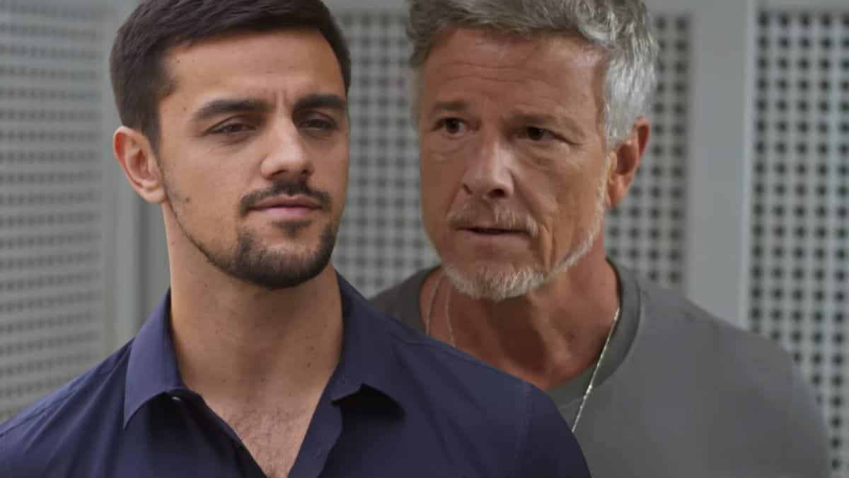 Felipe Simas é Danilo e Marcello Novaes é Jaques em Dona de Mim.