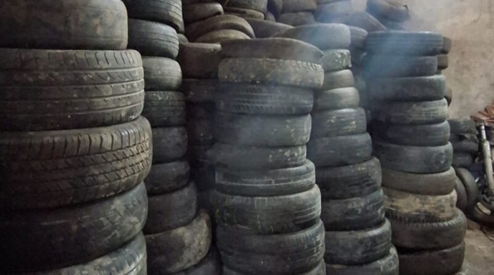 12 toneladas de pneus usados são recolhidas na 1ª edição do programa “Penso, Logo Destino”