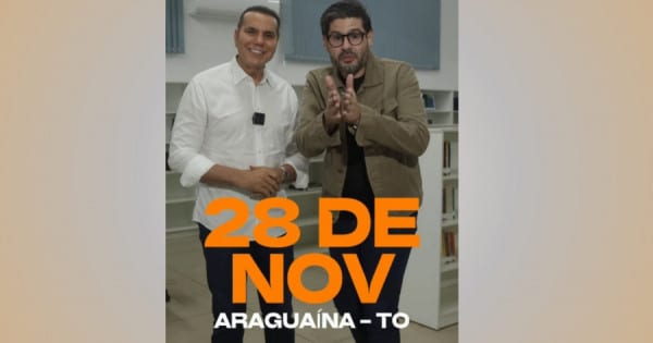 Tour Sonhar & Fazer chega a Araguaína com palestras do empresário Ataídes Oliveira e do marketeiro Alex Monteiro