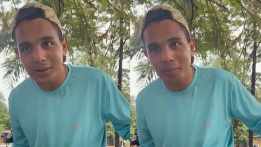 Rodrigo acabou se atrasando para o Enem na primeira vez em que realiza a prova.