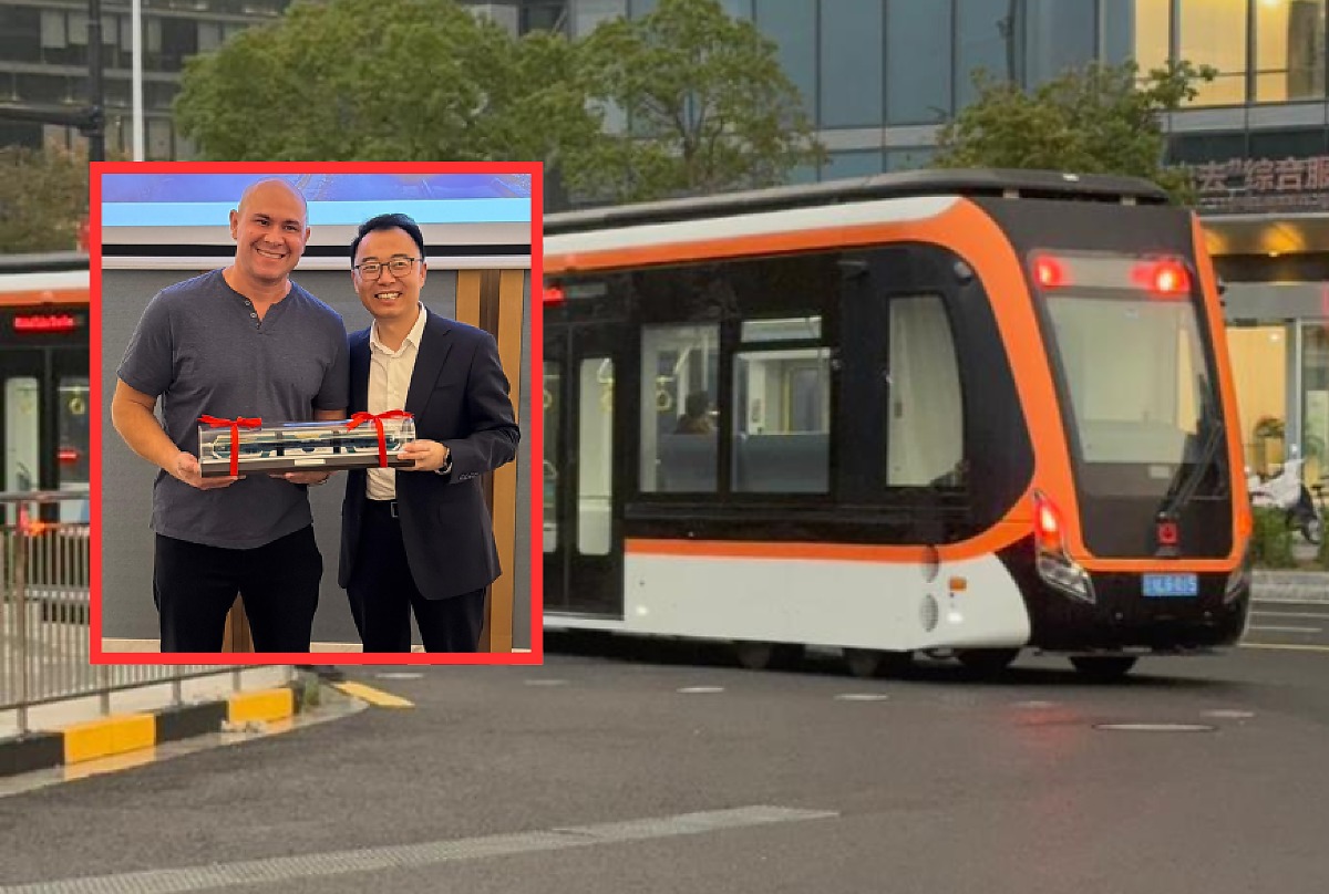 Abilio quer implantar sistema chinês de transporte em Cuiabá; veja vídeo | RepórterMT