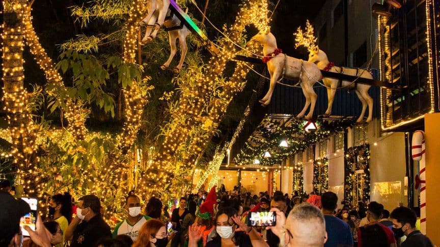 Jardim Magnólia recebe "Natal Luz na Praça" com decoração especial, shows, miniparque e mais atrações