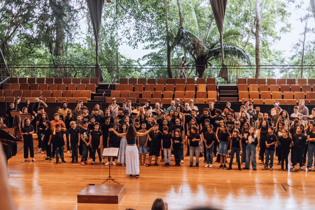 Coral Celina Pellizzari se apresenta no 1º Encontro de Corais – Litoral em Canto, na cidade de São Sebastião – Tamoios News