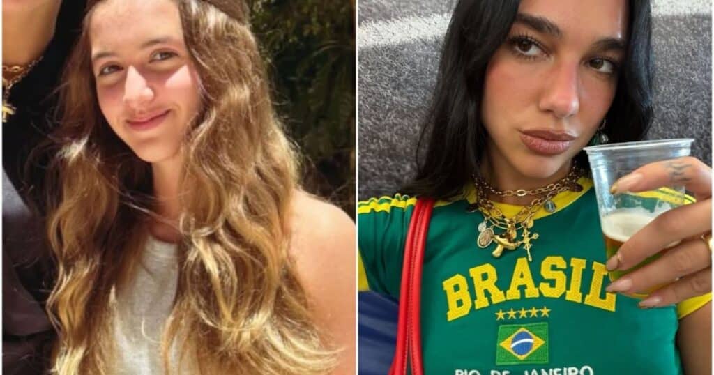 Filha de Luciano Huck e Angélica tieta Dua Lipa; veja