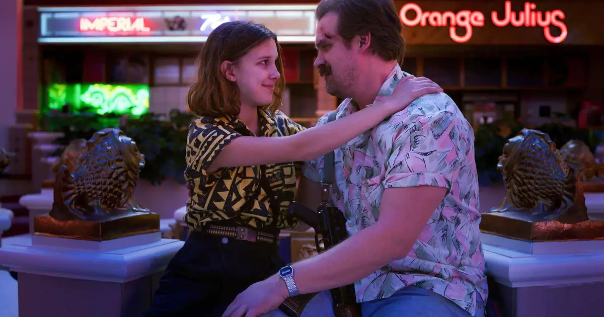 Site desmente assédio de David Harbour e Millie Bobby Brown