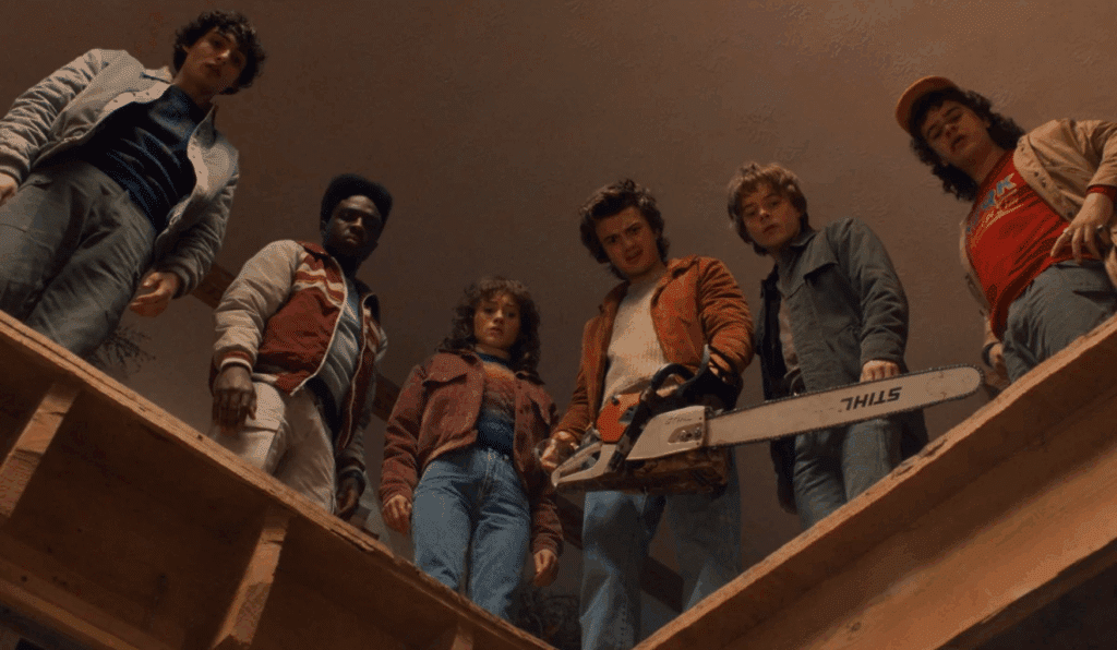 Imagem dos personagens principais da série.