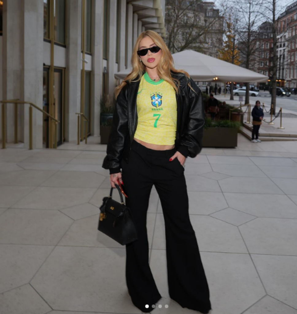 Virginia vai ver Vini Jr na seleção e compartilha problema com look antes do jogo