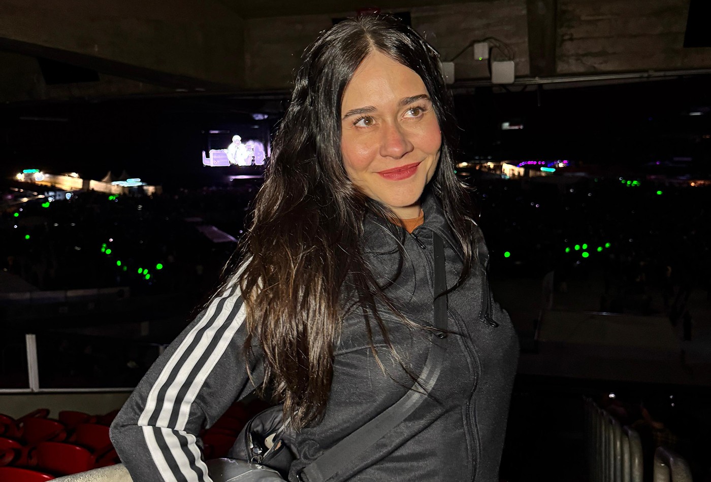 Alessandra Negrini e mais famosos curtem segunda noite de show do Oasis em São Paulo
