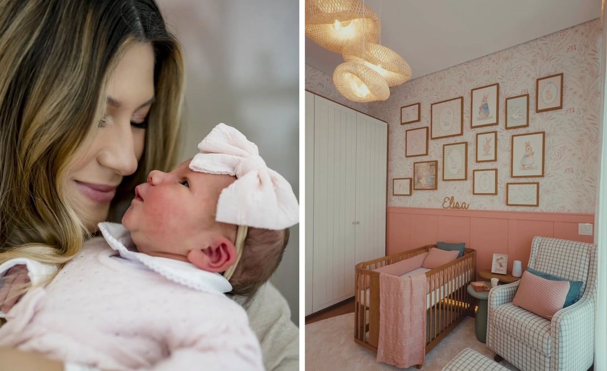 Influenciadora Niina Secrets mostra o quartinho cor-de-rosa da filha recém-nascida | Casas de famosos