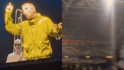 Por que tanta gente vira de costas no show do Oasis? Entenda o ‘Poznan’ que Liam pede para os fãs fazerem