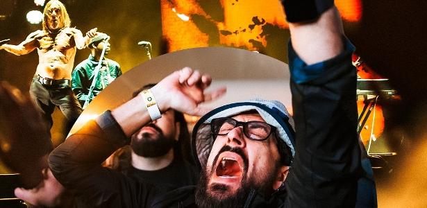 Pedro Vianna durante show de Iggy Pop no The Town; investimento em novembro foi de R$ 3,5 mil