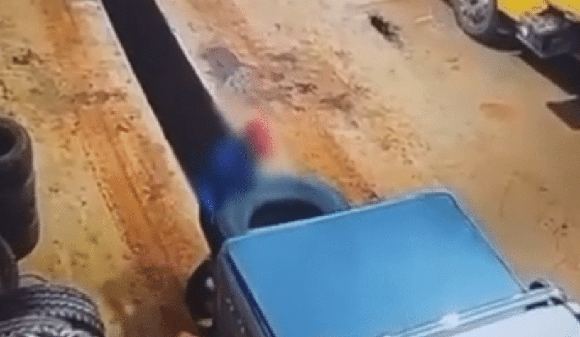 Servidor é flagrado por câmeras furtando pneus da Prefeitura de Tangará da Serra; veja