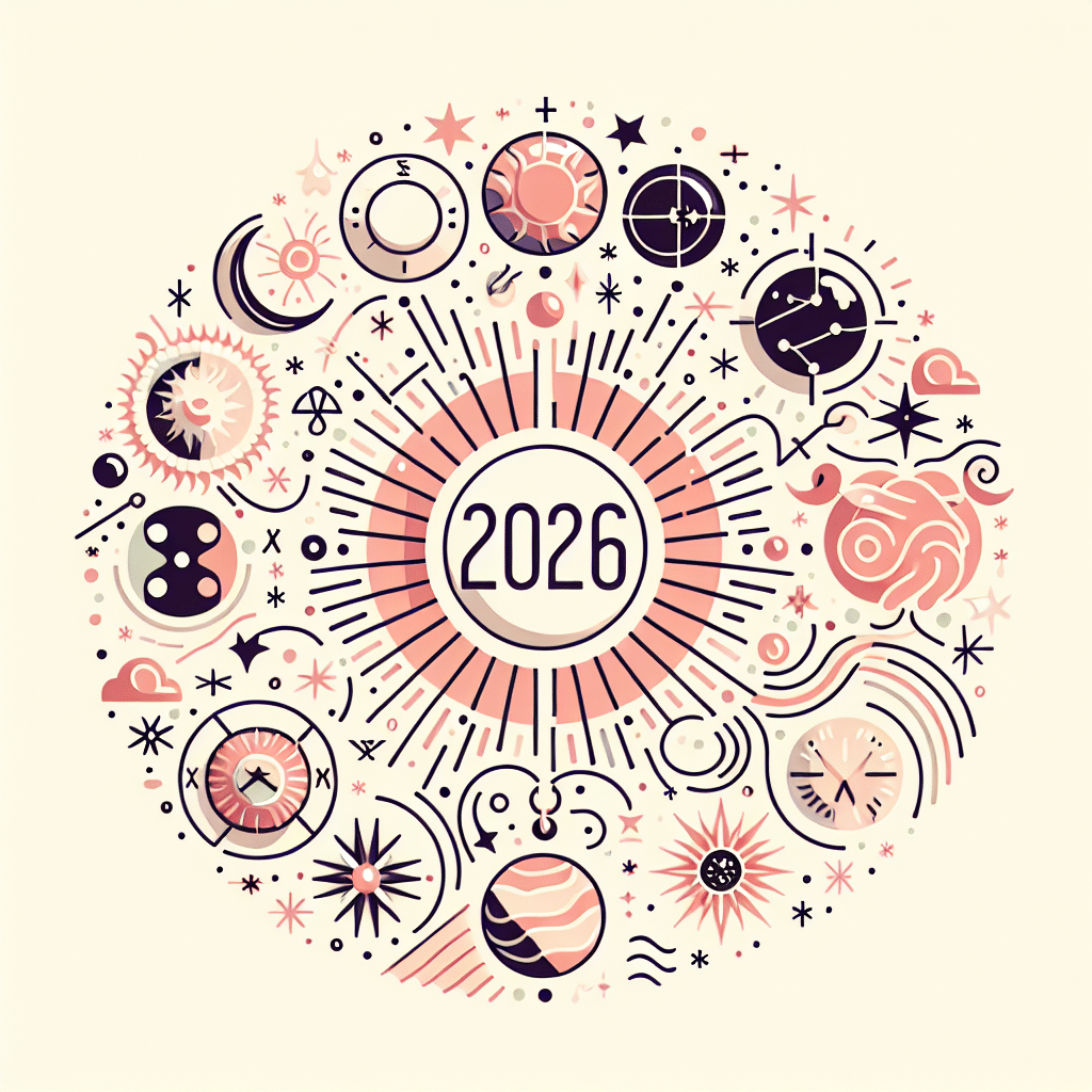 Calendário astrológico de 2026: descubra suas previsões
