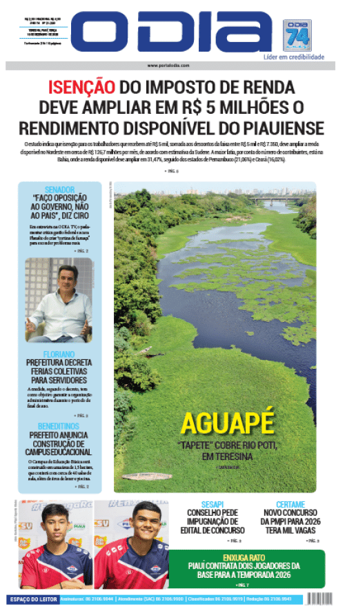 Confira os principais destaques do Jornal O Dia desta terça-feira (16) - (Reprodução)