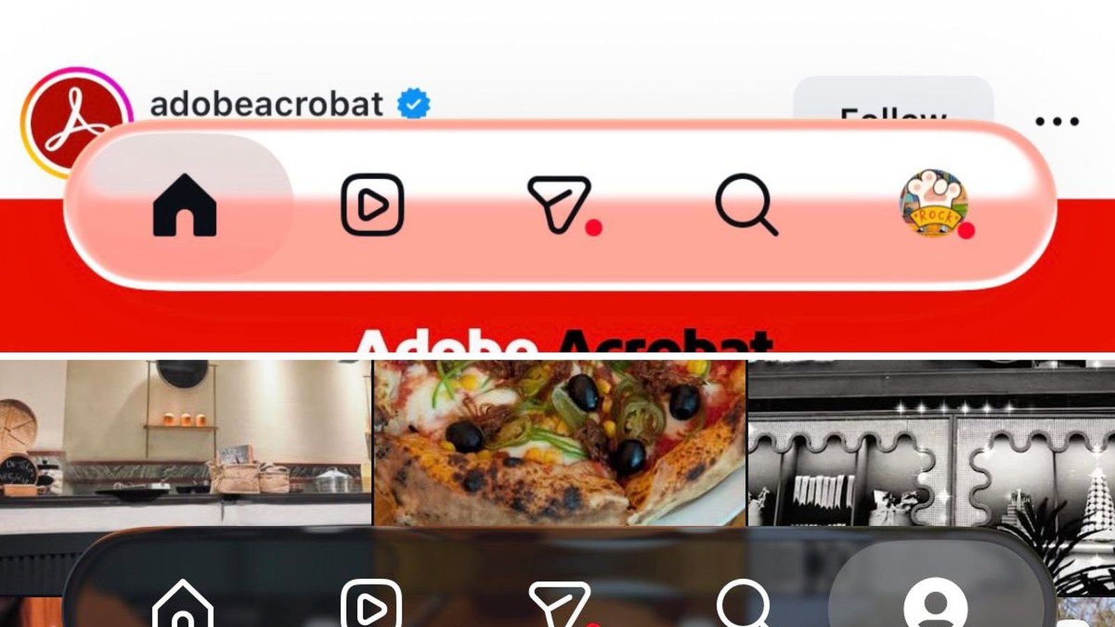Instagram atualizou para o Liquid Glass do iOS 26? Entenda a mudança no visual da rede