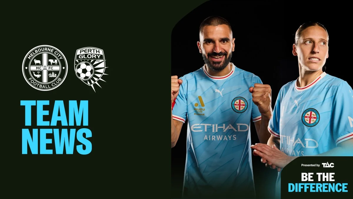 Melbourne City to Host Perth Glory in Final Doubleheader of 2025 at AAMI Park