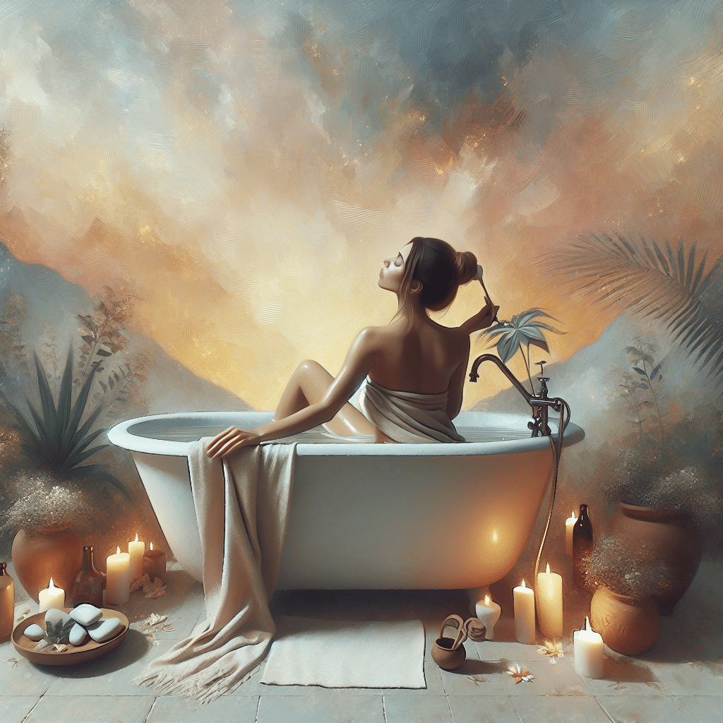 Banho de ano novo para recarregar energias