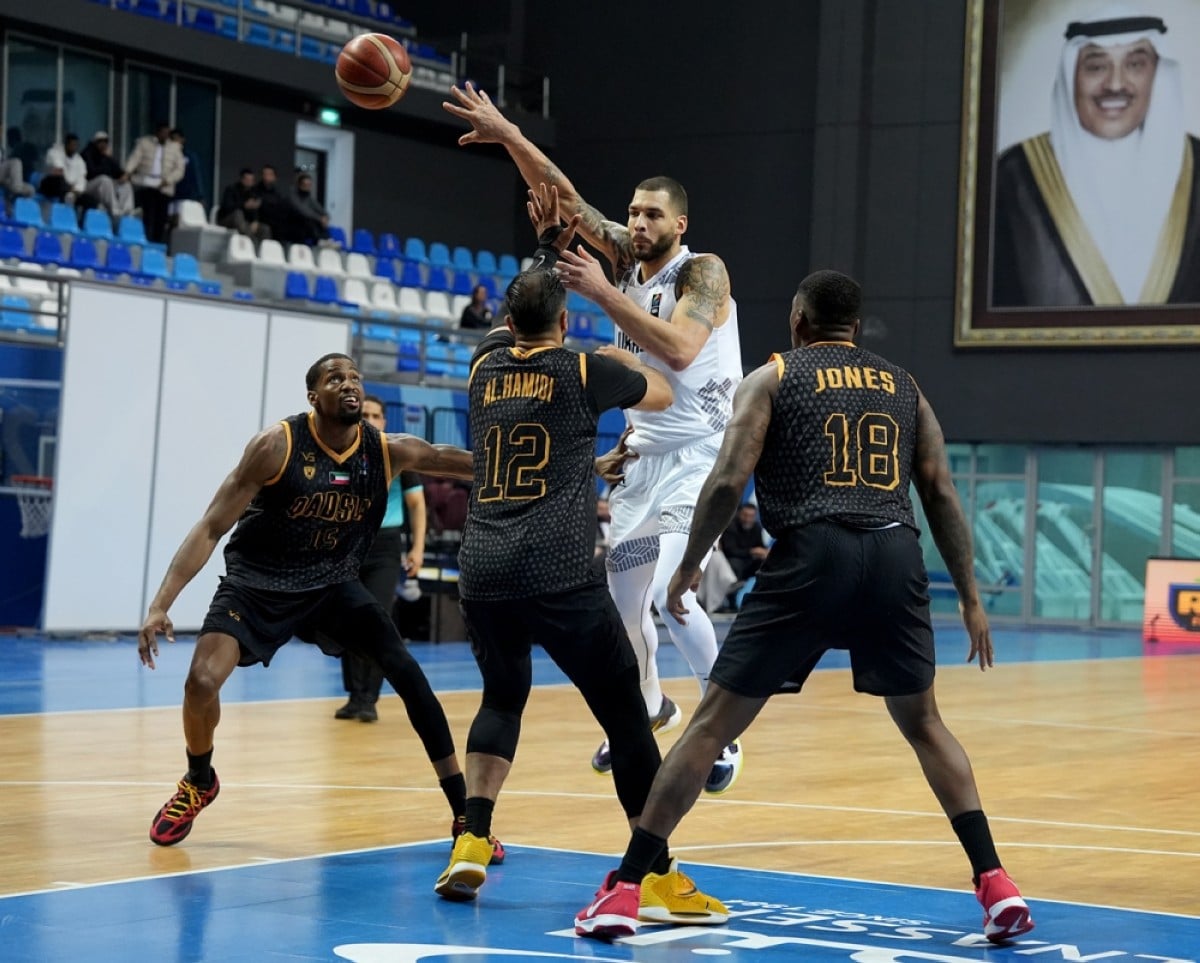Al-Qadisiya and Al-Nasr win in Basketball League