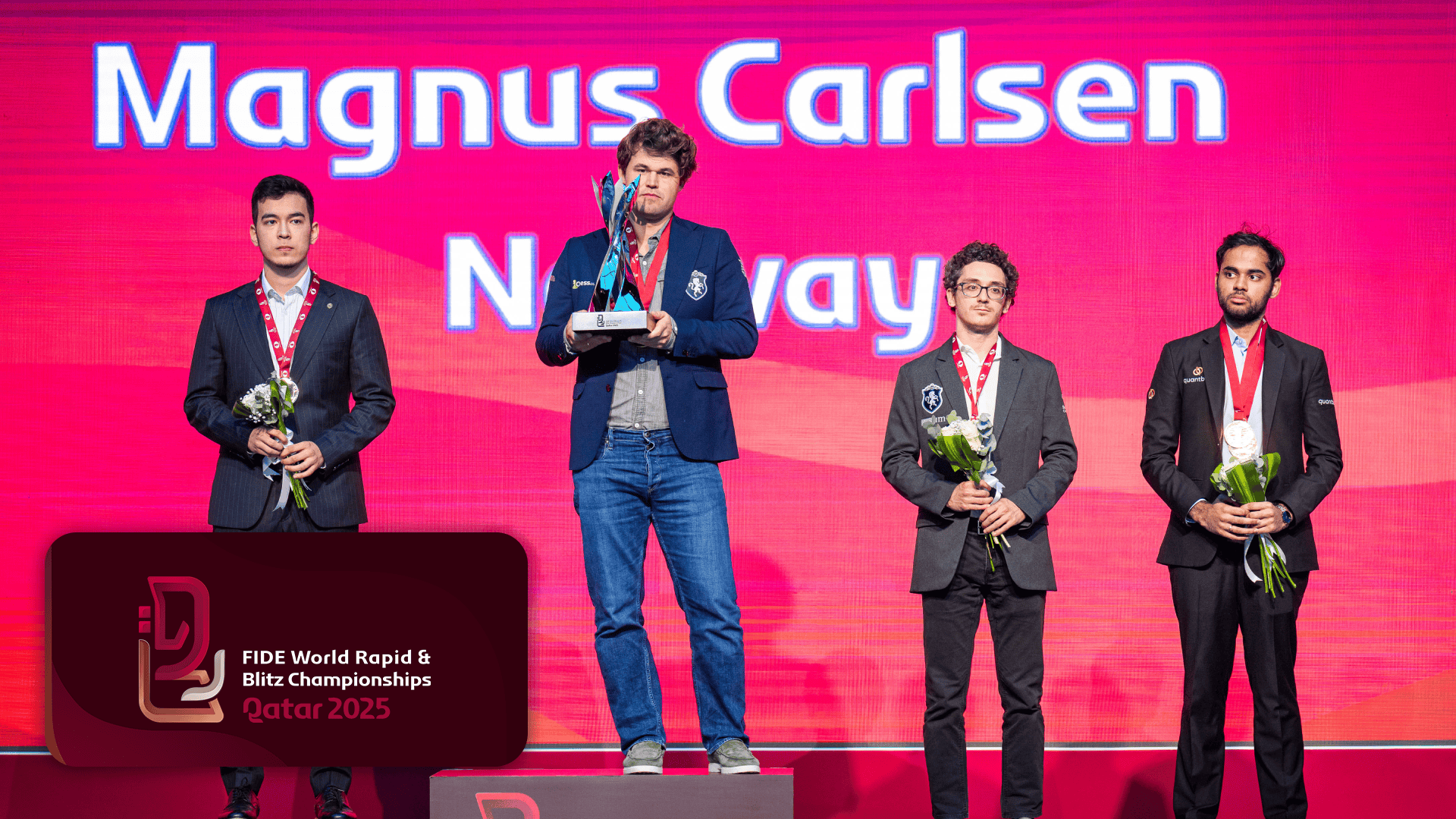 2025 FIDE World Blitz Chess Championship Day 3: Carlsen Wins 20th World Title, Assaubayeva Now 3-Time Women's Blitz Champion