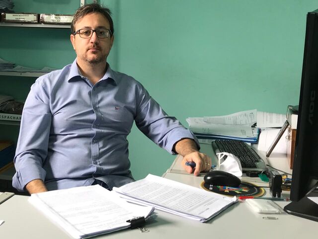 Delegado Rodrigo de Freitas detalha investigações sobre drogas, furtos de pneus na Prefeitura entre outras ações - Cassilândia