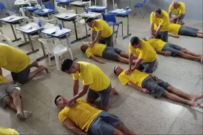 Seap promove curso de primeiros socorros para custodiados