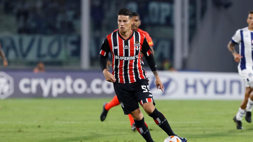 Sao Paulo estaría buscando el regreso de James Rodríguez