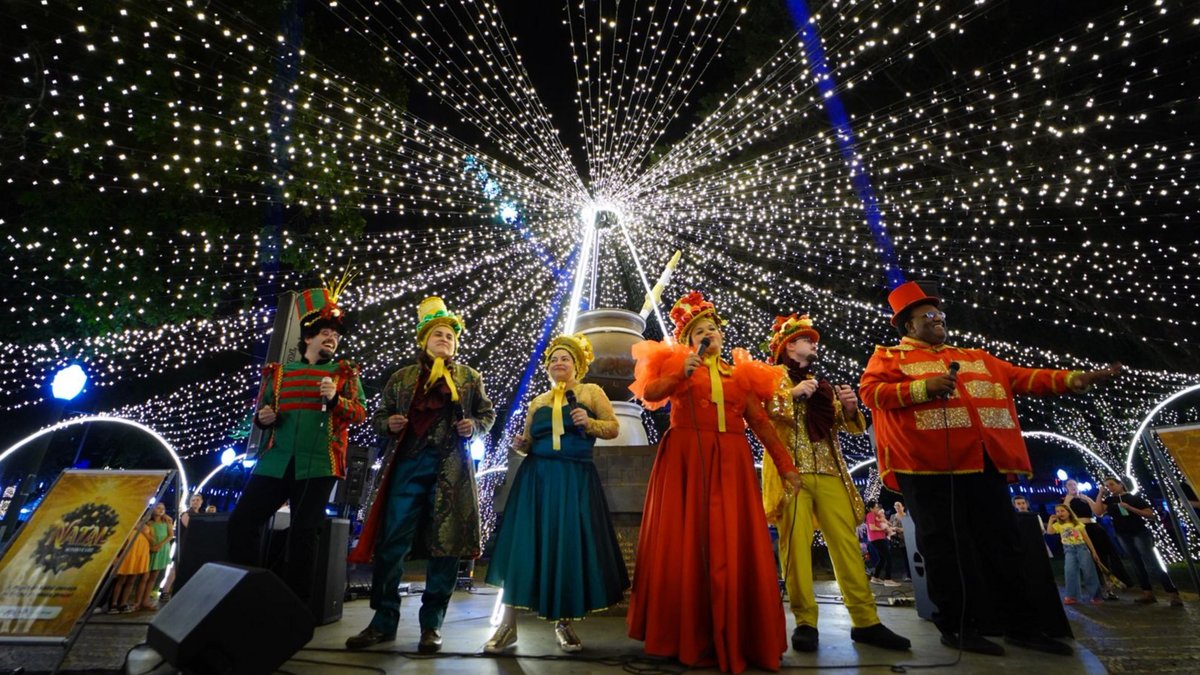 Programação de Natal em Passo Fundo tem shows, trenzinhos e pedidos ao Papai Noel