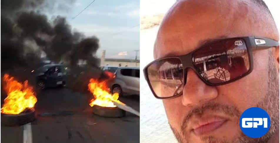 Manifestantes queimam pneus e bloqueiam BR 316 em protesto após latrocínio na zona sul de Teresina