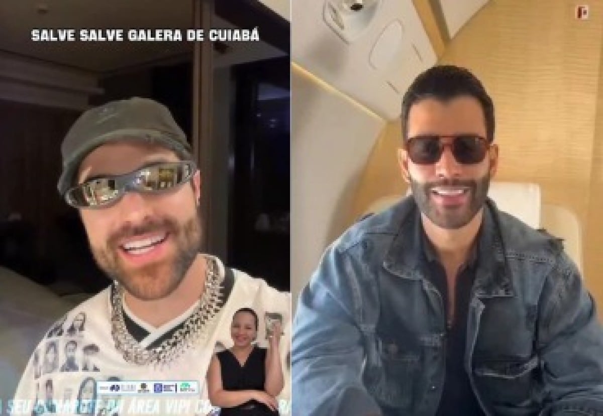 Gusttavo Lima e Alok gravam vídeos convocando público para shows no Parque Novo MT | HiperNotícias