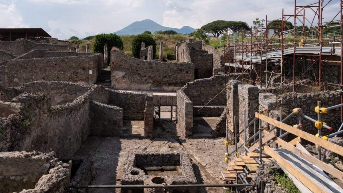 Receita de concreto usada por romanos é descoberta em Pompeia