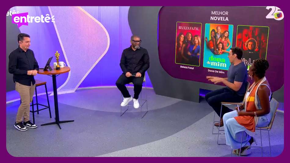 Quais foram as melhores novela e série de 2026? Sala de TV premia produções nacionais