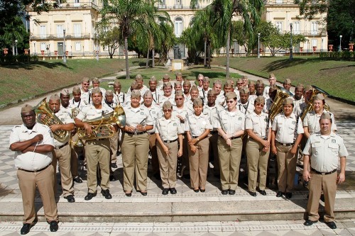 Banda de Música da GM-Rio faz apresentações em comemoração pelo aniversário da corporação - Prefeitura da Cidade do Rio de Janeiro
