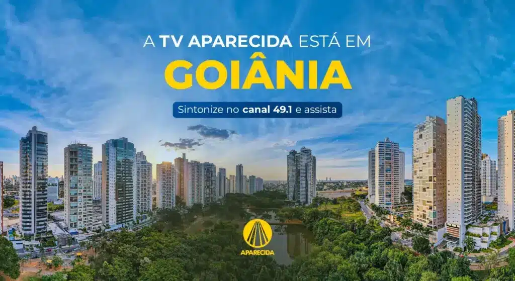 TV Aparecida expande sinal e inicia transmissão em Goiânia